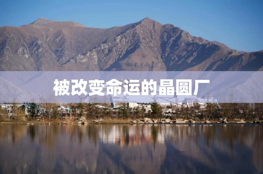 被改变命运的晶圆厂