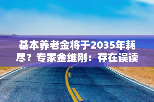 基本养老金将于2035年耗尽？专家金维刚：存在误读