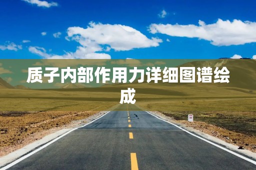 质子内部作用力详细图谱绘成