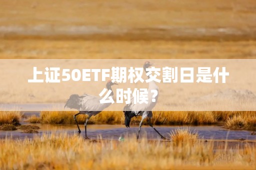 上证50ETF期权交割日是什么时候？