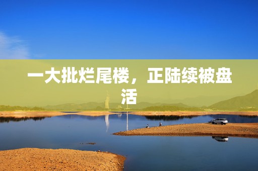 一大批烂尾楼，正陆续被盘活