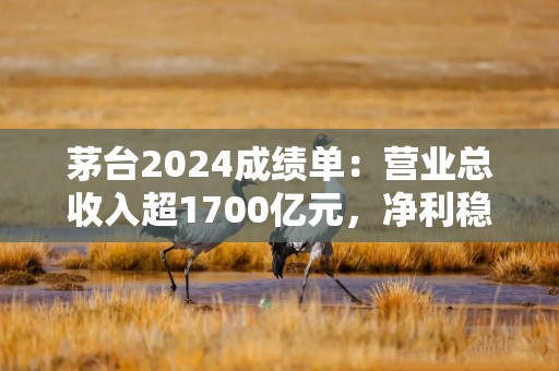 茅台2024成绩单：营业总收入超1700亿元，净利稳稳增长15.38%，手握924亿现金，底气何来？