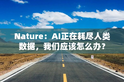 Nature：AI正在耗尽人类数据，我们应该怎么办？