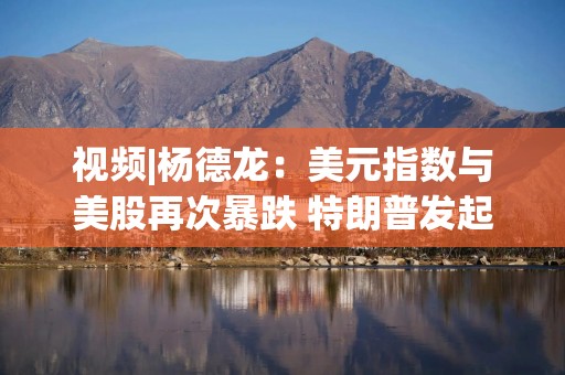 视频|杨德龙：美元指数与美股再次暴跌 特朗普发起关税战是最主要原因