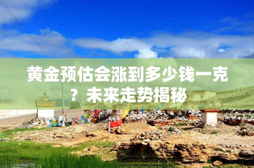 黄金预估会涨到多少钱一克？未来走势揭秘