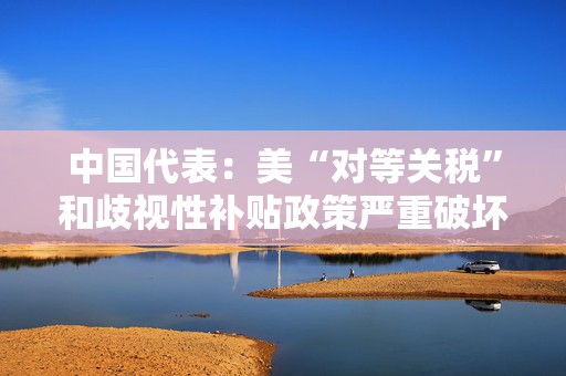 中国代表：美“对等关税”和歧视性补贴政策严重破坏世贸规则
