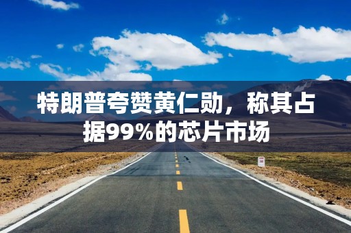 特朗普夸赞黄仁勋，称其占据99%的芯片市场