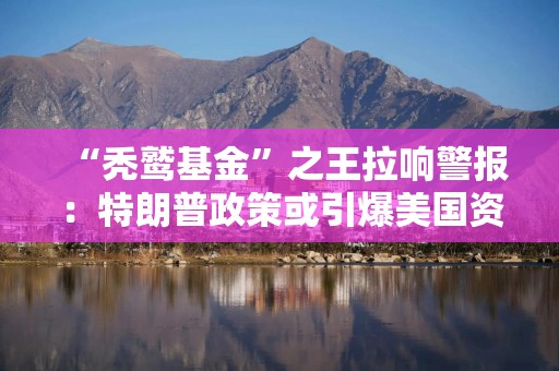 “秃鹫基金”之王拉响警报：特朗普政策或引爆美国资本外逃