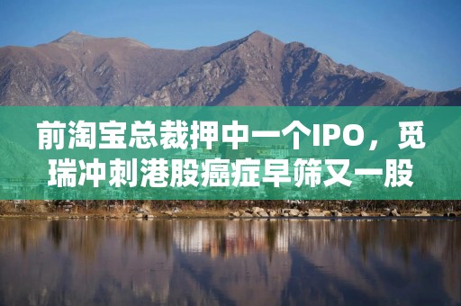 前淘宝总裁押中一个IPO，觅瑞冲刺港股癌症早筛又一股，“前辈”诺辉健康已停牌超1年