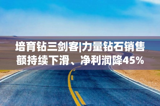 培育钻三剑客|力量钻石销售额持续下滑、净利润降45% 技术优势难抵市场浪潮下的结构性隐忧