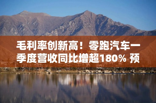 毛利率创新高！零跑汽车一季度营收同比增超180% 预计二季度实现当季盈亏平衡