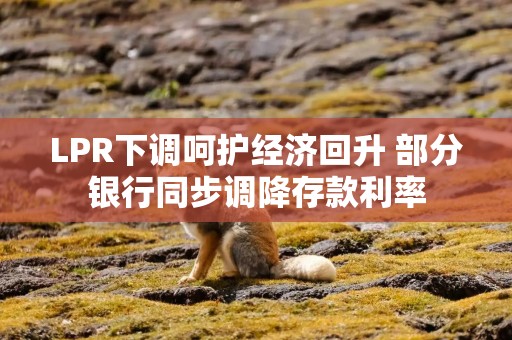 LPR下调呵护经济回升 部分银行同步调降存款利率