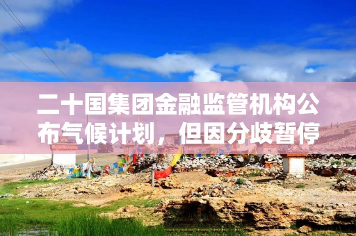 二十国集团金融监管机构公布气候计划，但因分歧暂停推进