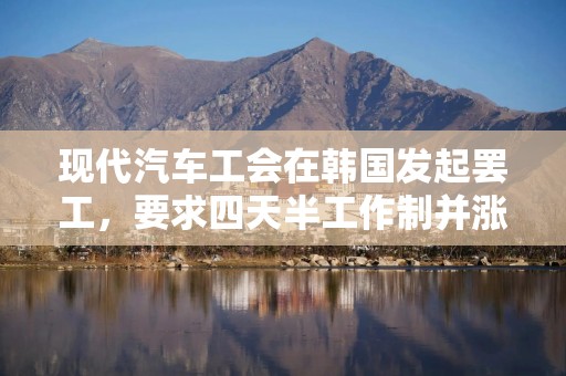 现代汽车工会在韩国发起罢工，要求四天半工作制并涨工资