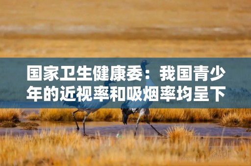 国家卫生健康委：我国青少年的近视率和吸烟率均呈下降趋势