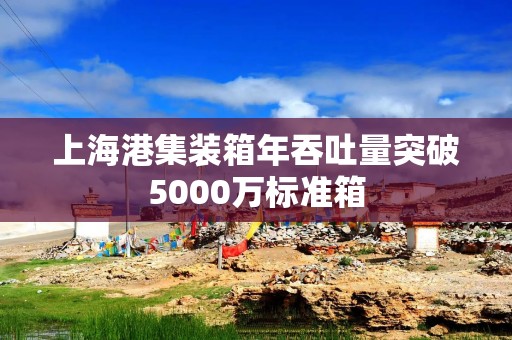 上海港集装箱年吞吐量突破5000万标准箱
