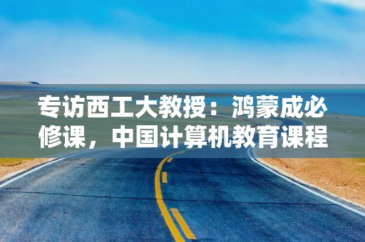 专访西工大教授：鸿蒙成必修课，中国计算机教育课程体系或将重构