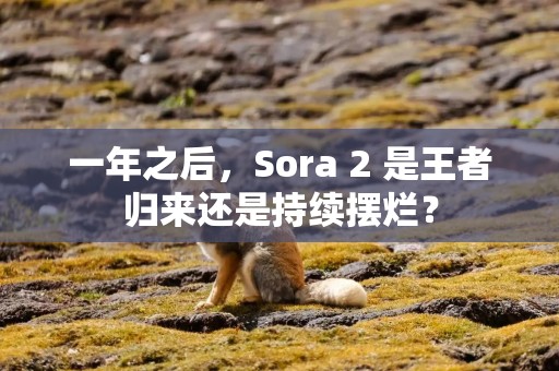 一年之后，Sora 2 是王者归来还是持续摆烂？