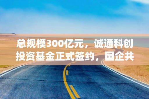 总规模300亿元，诚通科创投资基金正式签约，国企共赢ETF(159719)盘中涨超1%