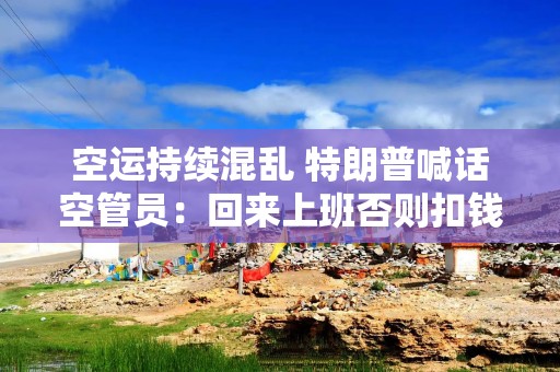 空运持续混乱 特朗普喊话空管员：回来上班否则扣钱