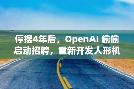 停摆4年后，OpenAI 偷偷启动招聘，重新开发人形机器人，前团队核心成员仍在：解散是当时最好的选择