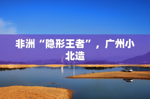 非洲“隐形王者”，广州小北造