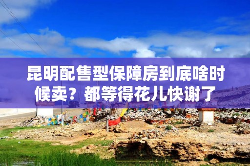 昆明配售型保障房到底啥时候卖？都等得花儿快谢了