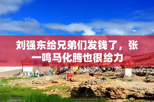 刘强东给兄弟们发钱了，张一鸣马化腾也很给力