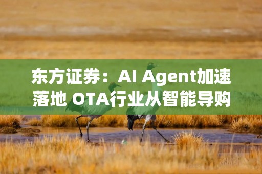 东方证券：AI Agent加速落地 OTA行业从智能导购走向交易闭环