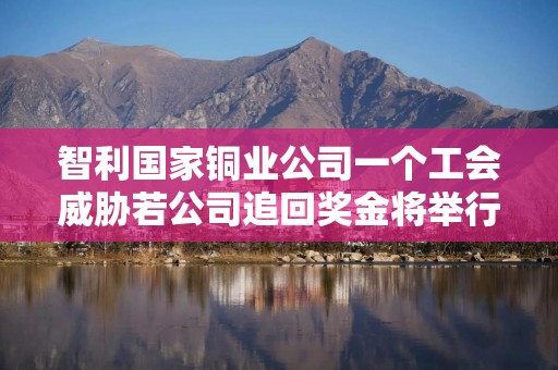 智利国家铜业公司一个工会威胁若公司追回奖金将举行抗议活动