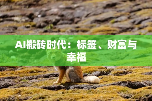 AI搬砖时代：标签、财富与幸福