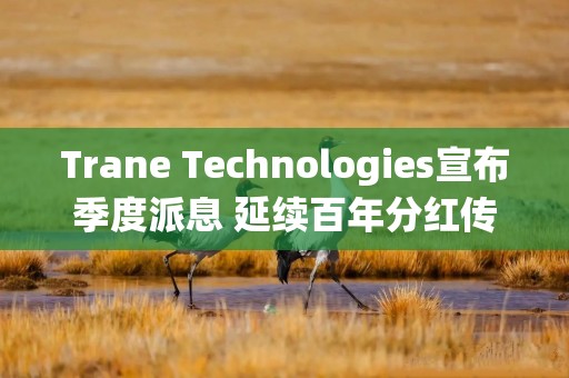 Trane Technologies宣布季度派息 延续百年分红传统