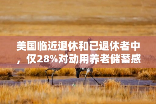 美国临近退休和已退休者中，仅28%对动用养老储蓄感到安心