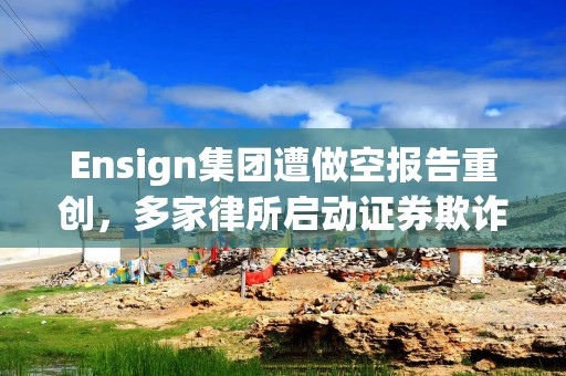 Ensign集团遭做空报告重创，多家律所启动证券欺诈调查