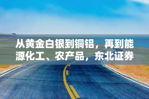 从黄金白银到铜铝，再到能源化工、农产品，东北证券廖博：2026年康波周期传导正在加速