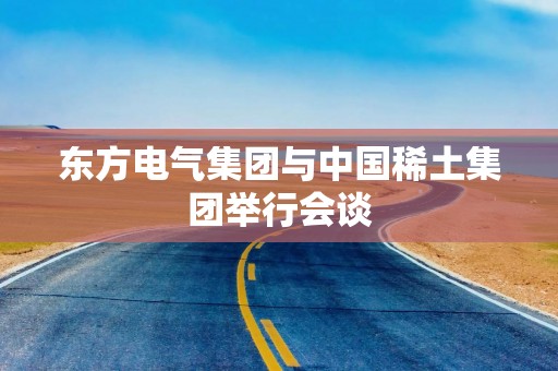 东方电气集团与中国稀土集团举行会谈