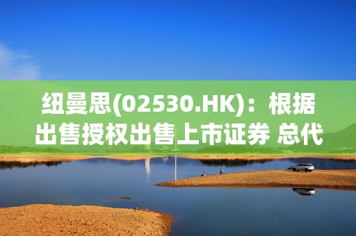 纽曼思(02530.HK)：根据出售授权出售上市证券 总代价7130万港元
