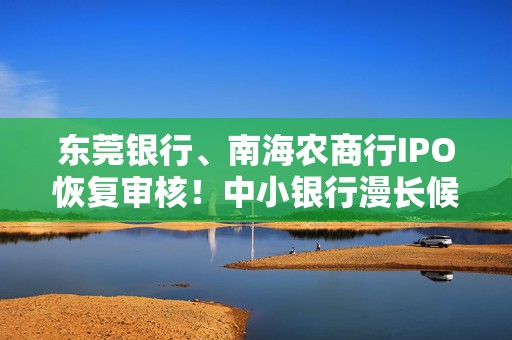 东莞银行、南海农商行IPO恢复审核！中小银行漫长候场审核期内增资扩股渐成常态