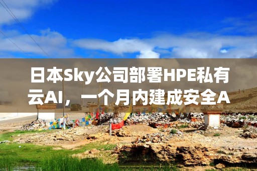 日本Sky公司部署HPE私有云AI，一个月内建成安全AI开发环境