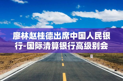 廖林赵桂德出席中国人民银行-国际清算银行高级别会议