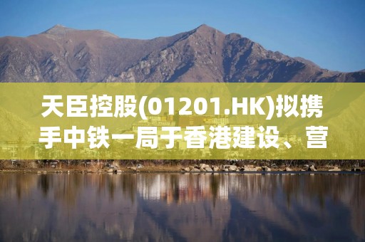 天臣控股(01201.HK)拟携手中铁一局于香港建设、营运及运维光储充检一体化充电站