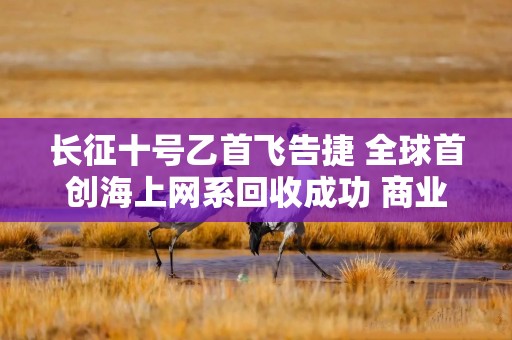 长征十号乙首飞告捷 全球首创海上网系回收成功 商业航天下半年迎三重共振