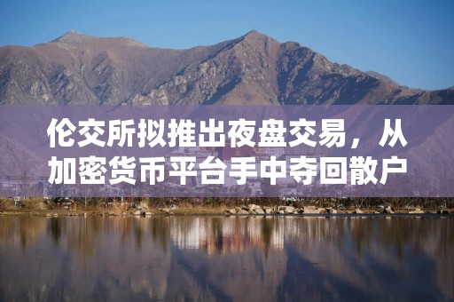 伦交所拟推出夜盘交易，从加密货币平台手中夺回散户投资者