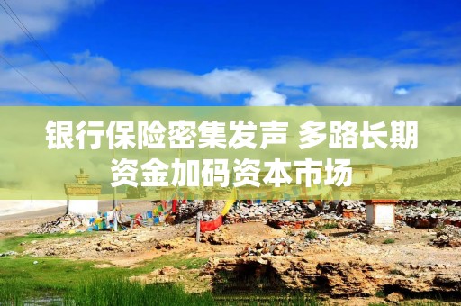 银行保险密集发声 多路长期资金加码资本市场