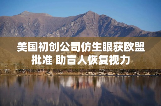 美国初创公司仿生眼获欧盟批准 助盲人恢复视力
