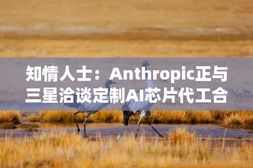 知情人士：Anthropic正与三星洽谈定制AI芯片代工合作