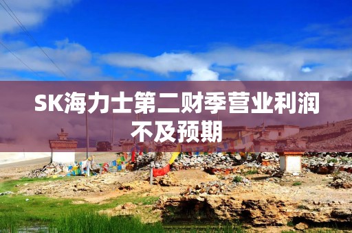 SK海力士第二财季营业利润不及预期