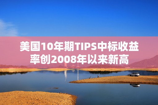 美国10年期TIPS中标收益率创2008年以来新高