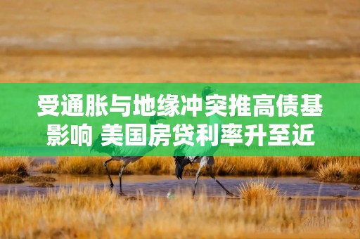 受通胀与地缘冲突推高债基影响 美国房贷利率升至近一年来高位