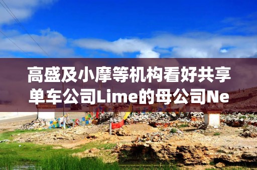 高盛及小摩等机构看好共享单车公司Lime的母公司Neutron Holdings